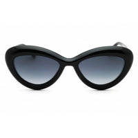 Moschino Women's Sunglasses - Black Cat Eye Shape Full Rim Frame | MOS163/S 0807 9O ,