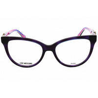 Moschino Love Women's Eyeglasses - Violet Havana Cat Eye Shape Frame | MOL609 0HKZ 00 ,
