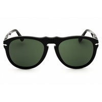 Persol Unisex Sunglasses - Black Plastic Rectangular Full Rim Frame | PO0649 95/31 ,