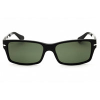 Persol Men's Sunglasses - Black Acetate Rectangular Full Rim Frame | PO2803S 95/58 ,