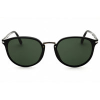 Persol Unisex Sunglasses - Black Acetate Round Shape Full Rim Frame | PO3210S 95/31 ,