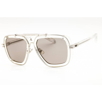 Philipp Plein Men's Sunglasses - Crystal Rectangular Full Rim Frame | SPP109V P79F ,