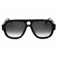 Philipp Plein Unisex Sunglasses - Shiny Havana Acetate Full Rim Frame | SPP143 0722 ,