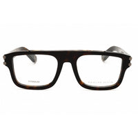 Philipp Plein Men's Eyeglasses - Shiny Havana Rectangular Shape Frame | VPP021M 530722 ,