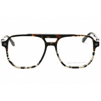 Philipp Plein Unisex Eyeglasses - Brown/Grey Havana Acetate Frame | VPP084V 5603KA ,