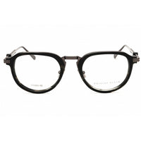 Philipp Plein Men's Eyeglasses - Shiny Round Black Titanium Frame | VPP116V 520530 ,