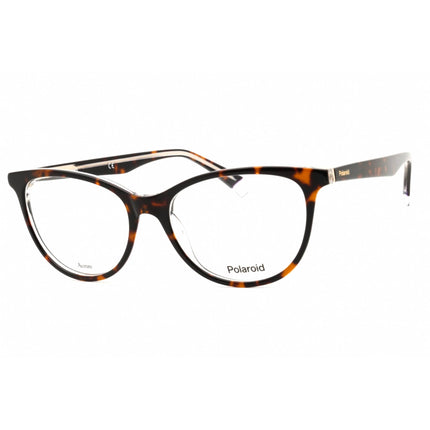 Polaroid Core Women's Eyeglasses - Havana Crystal Plastic Frame | PLD D395 0KRZ 00 ,