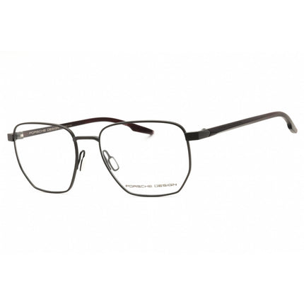 Porsche Unisex Eyeglasses - Ruthenium/Red Metal Oval Full Rim Frame | P8770 55C000 ,