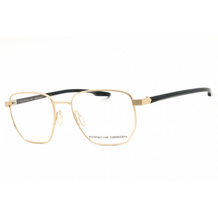 Porsche Men's Eyeglasses - Gold/Grey Metal Oval Shape Full Rim Frame | P8770 B000 ,