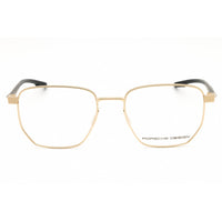 Porsche Men's Eyeglasses - Gold/Grey Metal Oval Shape Full Rim Frame | P8770 B000 ,