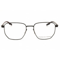 Porsche Men's Eyeglasses - Ruthenium/Red Metal Oval Shape Full Rim Frame | P8770 C000 ,