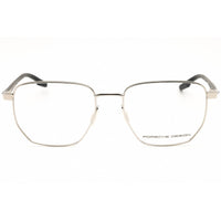 Porsche Men's Eyeglasses - Palladium/Black Metal Oval Full Rim Frame | P8770 D000 ,