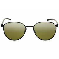 Porsche Men's Sunglasses - Black/Red Stainless Steel Round Full Rim Frame | P8945 54A ,