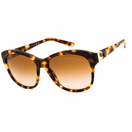 Ralph Lauren Women's Sunglasses - Havana Acetate Oval Full Rim Frame | 0RL8190Q 605613 ,