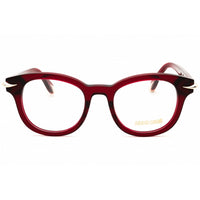 Roberto Cavalli Women's Eyeglasses - Shiny Dark Burgundy/Gold Frame | VRC044M 490954 ,