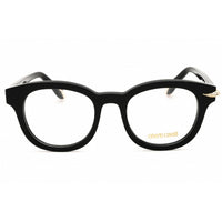 Roberto Cavalli Women's Eyeglasses - Shiny Black/Gold Acetate Frame | VRC044S 49700Y ,