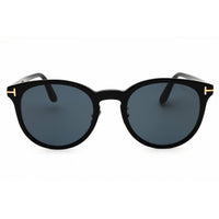 Tom Ford Men's Sunglasses - Shiny Black Acetate Round Full Rim Frame | FT1052-K 01A ,
