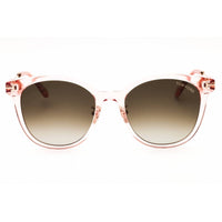 Tom Ford Women's Sunglasses - Shiny Pink Rectangular Full Rim Frame | FT1140-K 72K ,