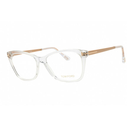 Tom Ford Women's Eyeglasses - Clear Acetate Rectangular Full Rim, 54mm | FT5353 026 ,