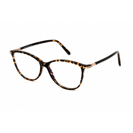 Tom Ford Women's Eyeglasses - Havana Acetate Cat Eye Full Rim Frame | FT5616-B 056 ,
