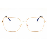 Tom Ford Women's Eyeglasses - Shiny Rose Gold Metal Rectangular Frame | FT5739-B 028 ,