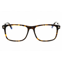 Tom Ford Men's Eyeglasses - Dark Havana Rectangular Full Rim Frame | FT5752-F-B 052 ,