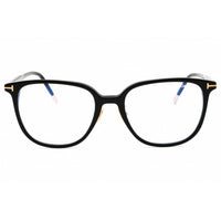 Tom Ford Women's Eyeglasses - Shiny Black Acetate Rectangular Frame | FT5778-D-B 001 ,