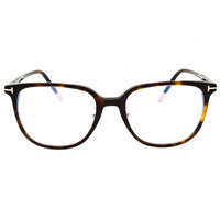 Tom Ford Women's Eyeglasses - Dark Havana Acetate Rectangular Frame | FT5778-D-B 052 ,