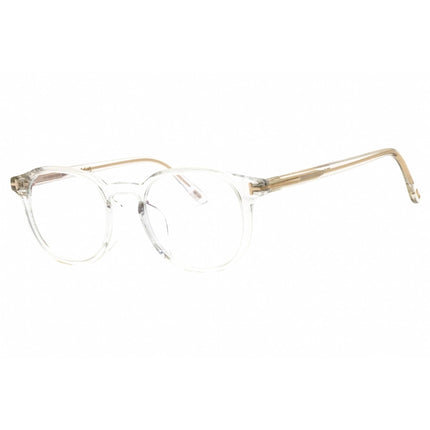 Tom Ford Unisex Eyeglasses - Clear Acetate Round Shape Full Rim Frame | FT5795-K-B 026 ,