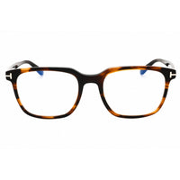Tom Ford Men's Eyeglasses - Dark Brown Rectangular Shape Full Rim Frame | FT5818-B 050 ,