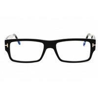 Tom Ford Men's Eyeglasses - Black Acetate Rectangular Full Rim Frame | FT5835-B 001 ,