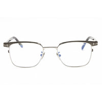 Tom Ford Men's Eyeglasses - Shiny Gunmetal Metal Rectangular Frame | FT5854-D-B 008 ,