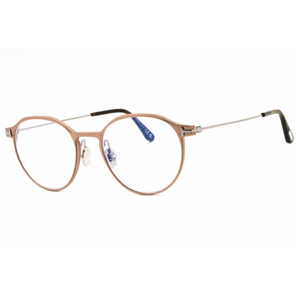 Tom Ford Men's Eyeglasses - Matte Light Bronze Metal Full Rim Frame | FT5866-B 035 ,