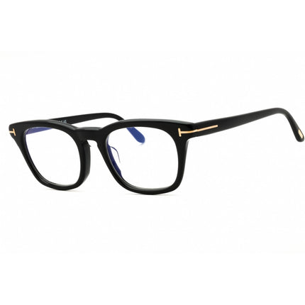 Tom Ford Men's Eyeglasses - Shiny Black Rectangular Full Rim Frame | FT5870-F-B 001 ,
