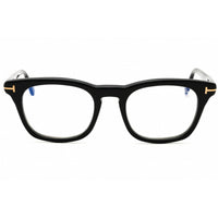 Tom Ford Men's Eyeglasses - Shiny Black Rectangular Full Rim Frame | FT5870-F-B 001 ,