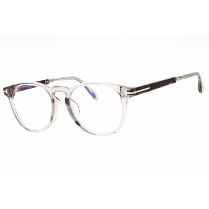 Tom Ford Unisex Eyeglasses - Grey Acetate Round Shape Full Rim Frame | FT5891-F-B 020 ,