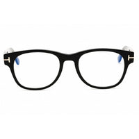 Tom Ford Men's Eyeglasses - Shiny Black Acetate Oval Full Rim Frame | FT5898-B 001 ,