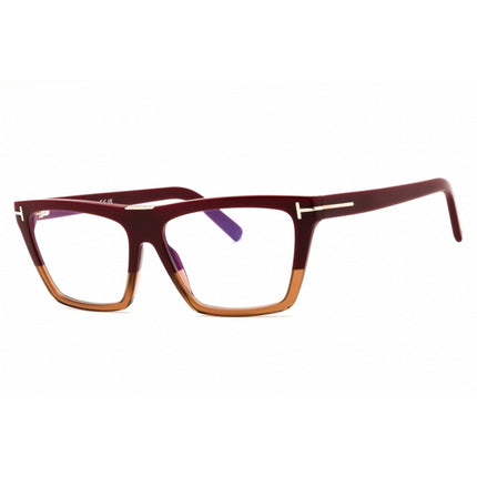 Tom Ford Women's Eyeglasses - Violet Acetate Rectangular Shape Frame | FT5912-B 083 ,