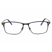 Tom Ford Men's Eyeglasses - Shiny Black Rectangular Full Rim Frame | FT5935-B 001 ,