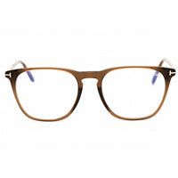 Tom Ford Men's Eyeglasses - Shiny Dark Brown Acetate Full Rim Frame | FT5937-B 048 ,