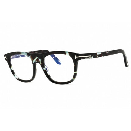 Tom Ford Men's Eyeglasses - Havana Acetate Rectangular Full Rim Frame | FT5939-B 055 ,
