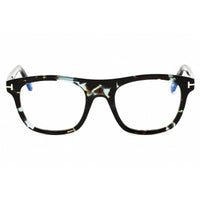 Tom Ford Men's Eyeglasses - Havana Acetate Rectangular Full Rim Frame | FT5939-B 055 ,