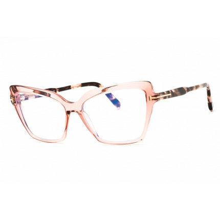 Tom Ford Women's Eyeglasses - Shiny Pink Cat Eye Shape Full Rim Frame | FT5948-B 072 ,