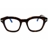 Tom Ford Men's Eyeglasses - Dark Havana Rectangular Full Rim Frame | FT5961-B 052 ,