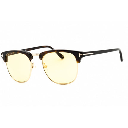 Tom Ford Men's Sunglasses - Dark Havana/Black Acetate Full Rim Frame | FT0248 52E ,