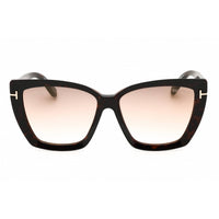 Tom Ford Women's Sunglasses - Dark Havana Cat Eye Shape Full Rim Frame | FT0920 52G ,