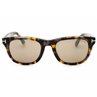 Tom Ford Men's Sunglasses - Coloured Havana Rectangular Full Rim Frame | FT1076 55L ,