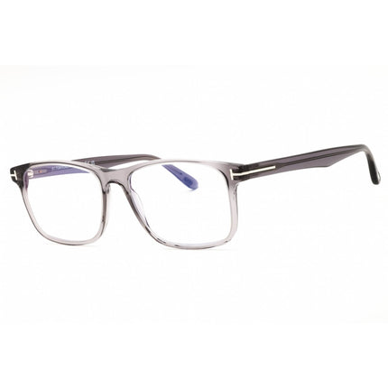 Tom Ford Men's Eyeglasses - Grey Acetate Rectangular Full Rim Frame | FT5752-B 020 ,
