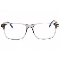Tom Ford Men's Eyeglasses - Grey Acetate Rectangular Full Rim Frame | FT5752-B 020 ,