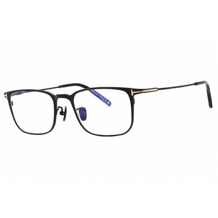 Tom Ford Men's Eyeglasses - Black Titanium Rectangular Full Rim Frame | FT5929-D-B 005 ,